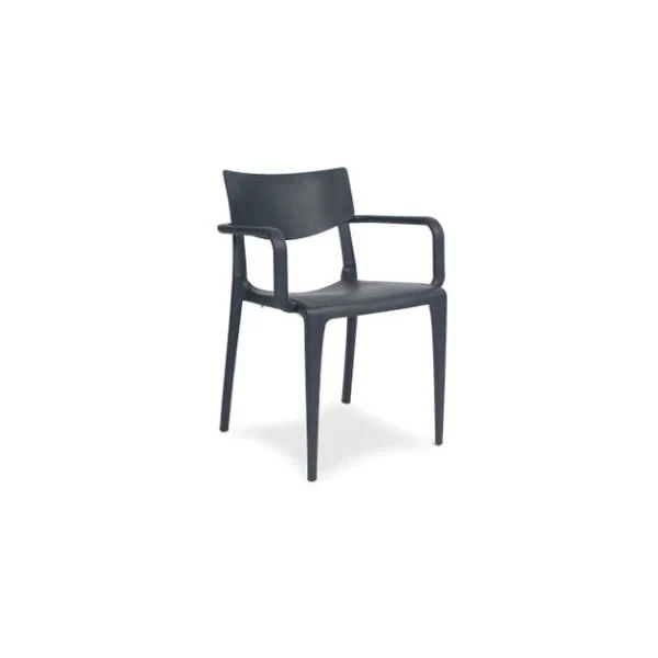 Budget 🛒 Fauteuil en Polypropylène Town Anthracite Ezpeleta 🔥 1